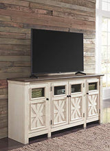 Bolanburg Two Tone Farmhouse TV Stand