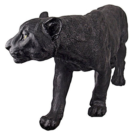 Design Toscano Shadowed Predator Black Panther Garden Statue