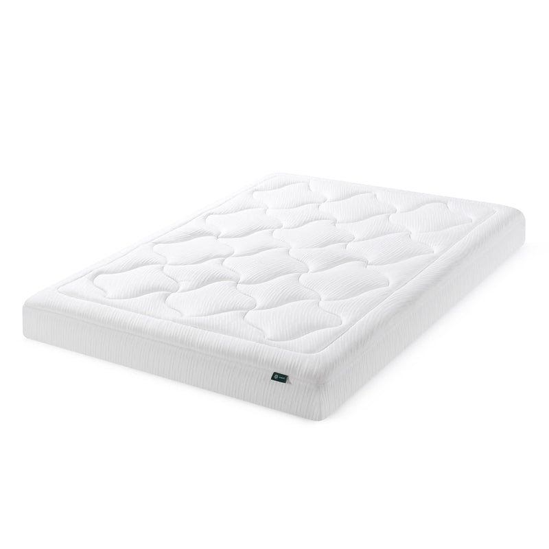 inch Cloud Memory Foam Mattress, Pressure Relieving, Bed-in-a-Box, White