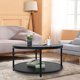 Round Coffee Table Black Coffee Tables