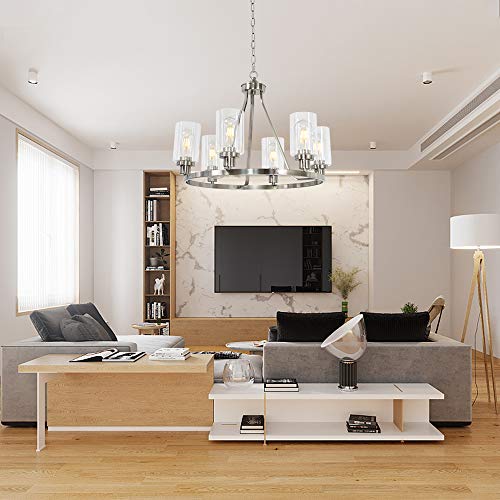 6 Lights Round Chandelier