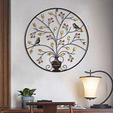 Metal Round Wall Decor