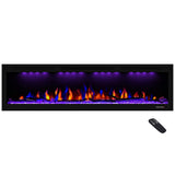 Wall Mounted & in Wall Recessed Fireplace Heater