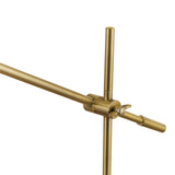 52098 Pratt 20" Desk/Table Lamp, Matte Brass Finish