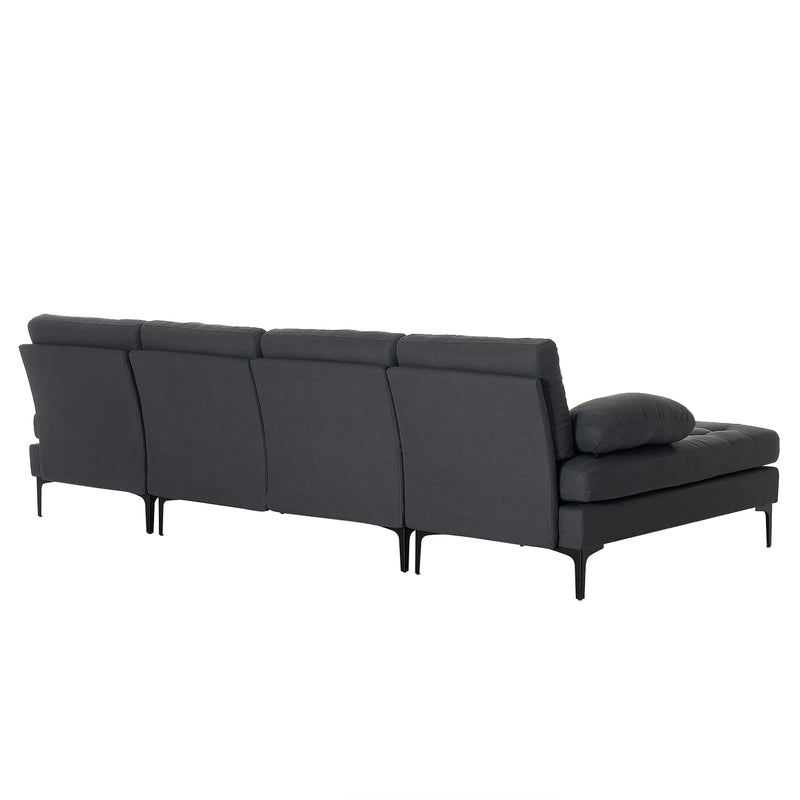 Modern U Shaped Sectional Sofa Couch for Living Room