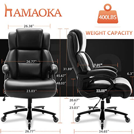 Big and Tall 400lbs Office Chair