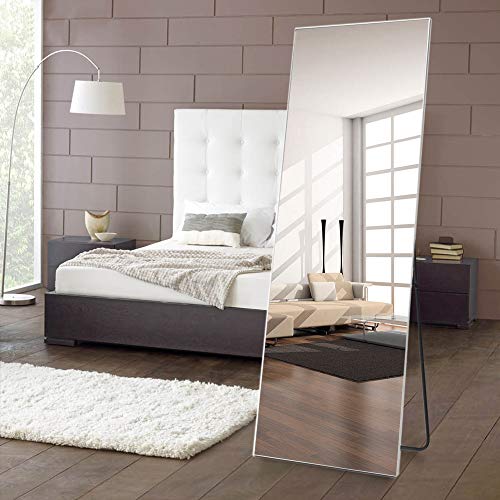 Full Length Mirror Standing Hanging or Leaning Against Wall
