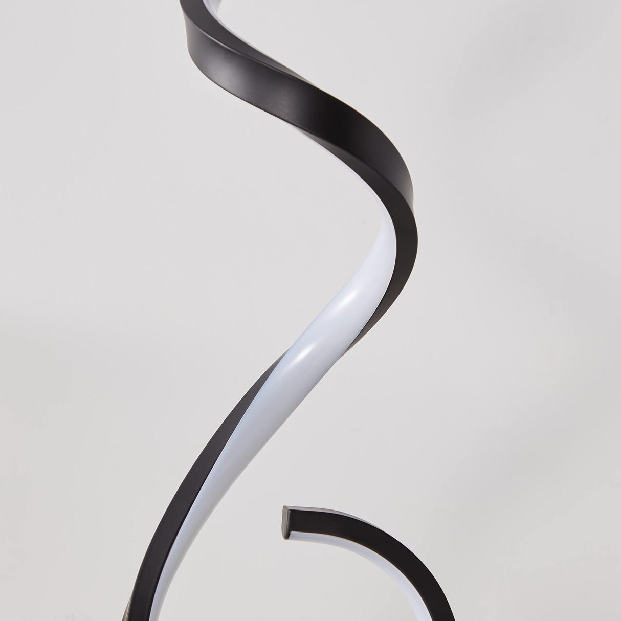Spiral Dimmable LED Table Lamp, Modern Bedside Lamp