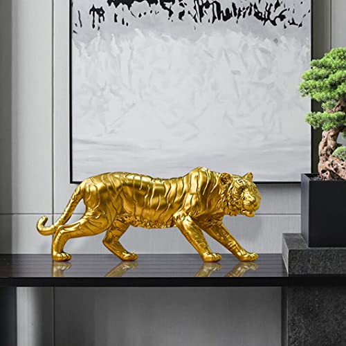 16.5 Inch Large Tiger Statue Figurine Sculpture Collectible Gifts