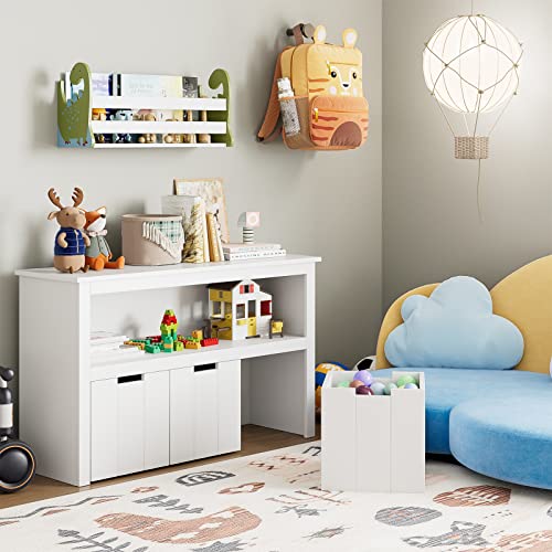Toy Storage Cabinet with 3 Movable Drawers