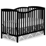 Chelsea 5-In-1 Convertible Crib In Black