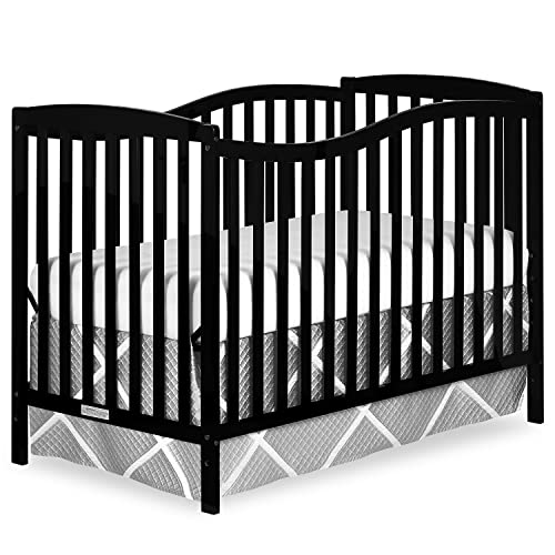 Chelsea 5-In-1 Convertible Crib In Black