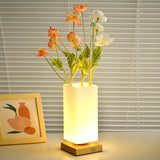 Vase Table Lamp Rechargeable Touch Lamp Dimmable Flower