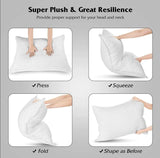 Bed Pillows for Sleeping Queen Size (White), Set of Cooling Hotel Quality