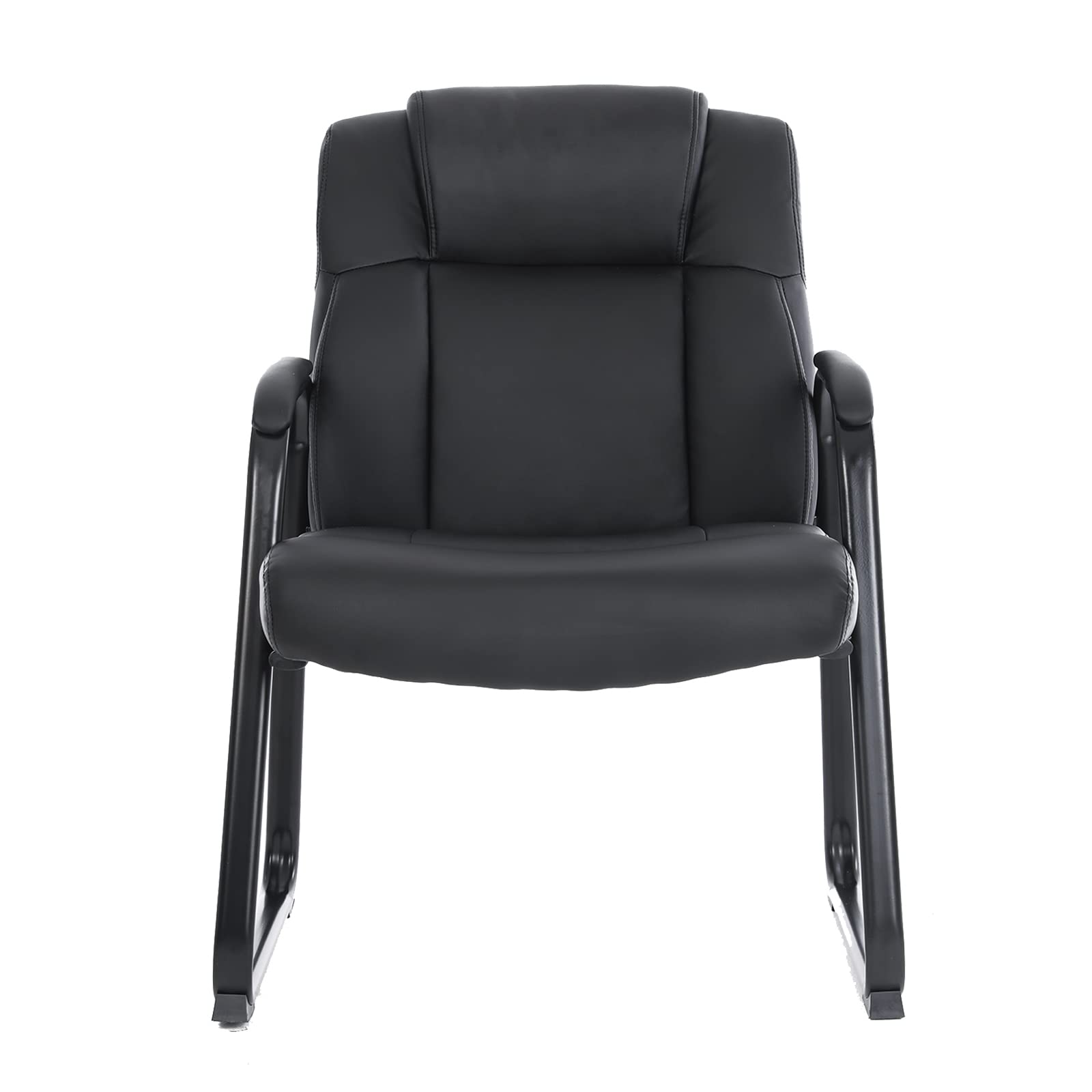Big & Tall 400 lb. Guest Chair, Leather Reception Chairs