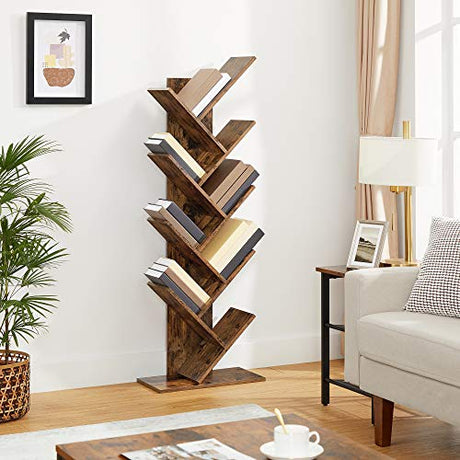 8-Tier Floor Standing Bookcase