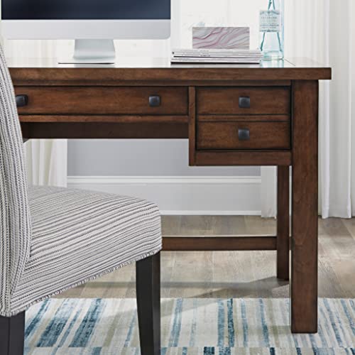 Home Styles Tahoe Aged Maple Executive Writing Desk