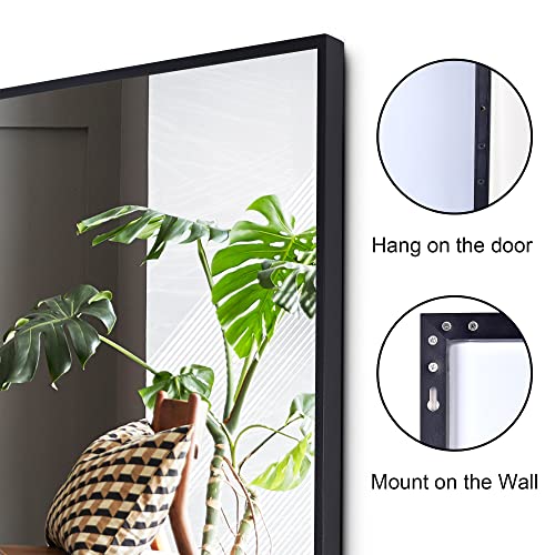 Wall Mounted Mirror, 47"x14" Full Body Mirror, Full Length Mirror