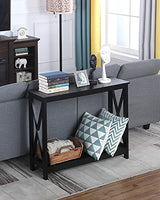 Narrow Console Table with Storage