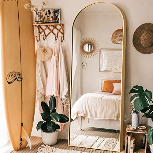 65"x22" Arched Full Length Mirror Large Arched Mirror Floor Mirror