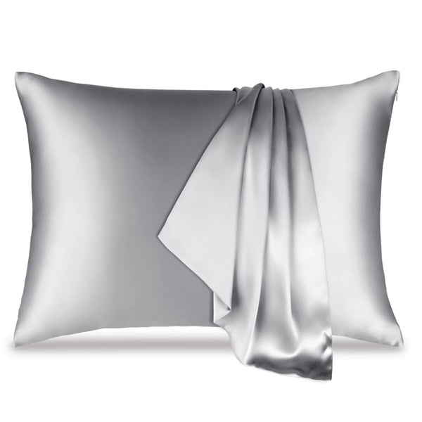 22 Momme Silk Pillowcase for Hair and Skin, Grade 6A Organic  Silk Pillowcase