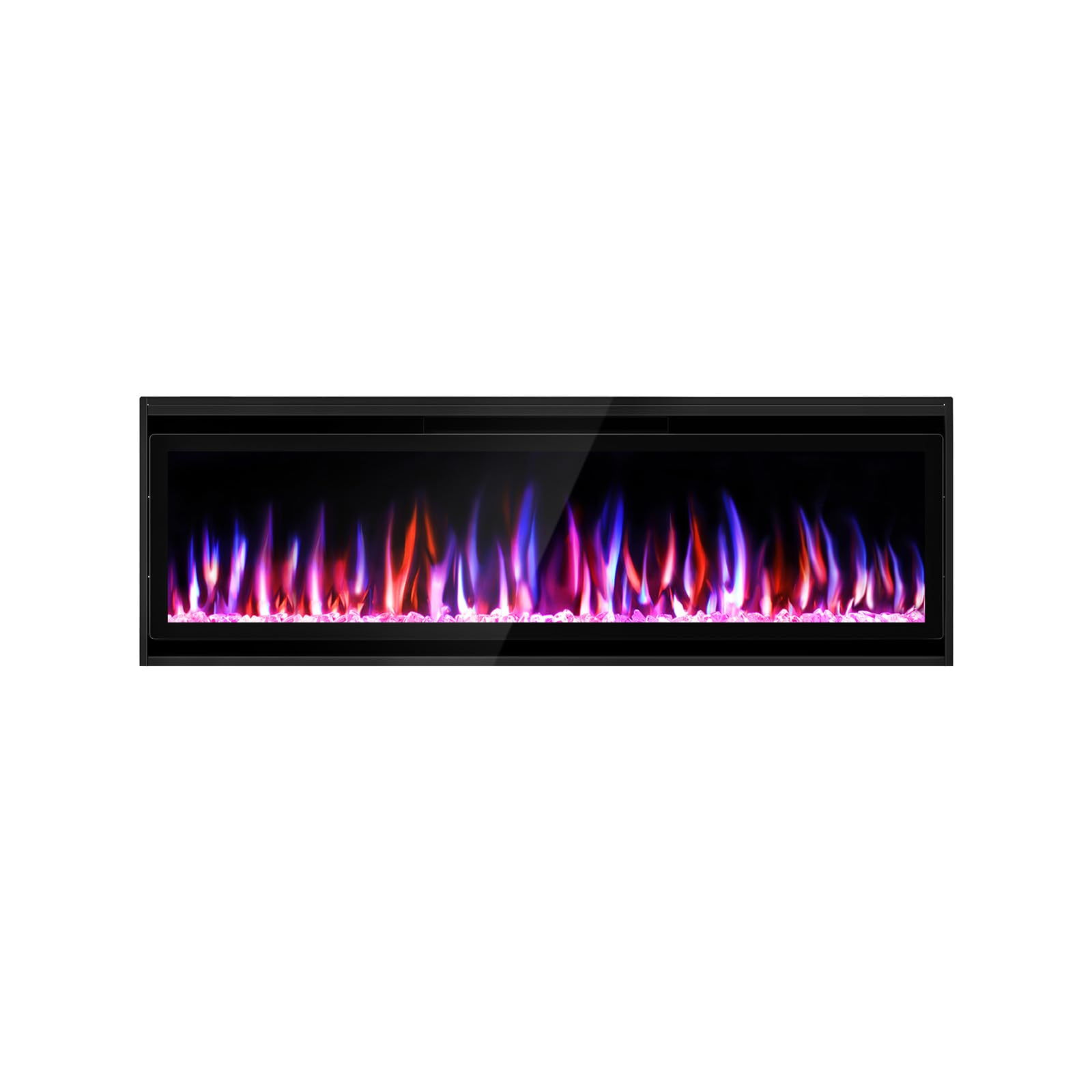 Wall Recessed and Wall Mounted Fireplace Heater