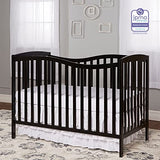 Chelsea 5-In-1 Convertible Crib In Black