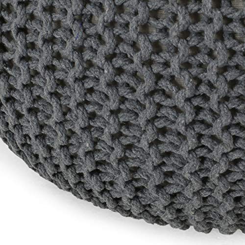 Nahunta Pouf, Gray