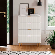 4 Drawer Dresser, Drawer Chest, Tall Storage Dresser Chest
