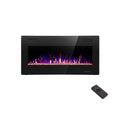 36 inch Recessed and Wall Mounted Electric Fireplace