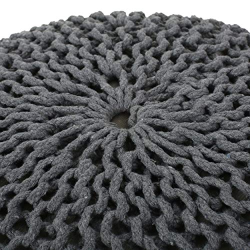 Nahunta Pouf, Gray