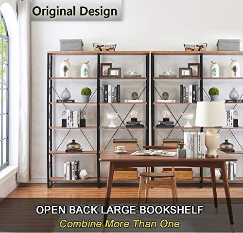 Industrial Large Open Metal Bookcases Furniture