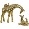 Resin Gold Giraffe Statues Parent