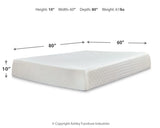 Chime 10 Inch Firm Memory Foam Mattress