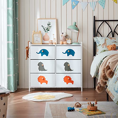 Kid Dresser with 6 Drawers
