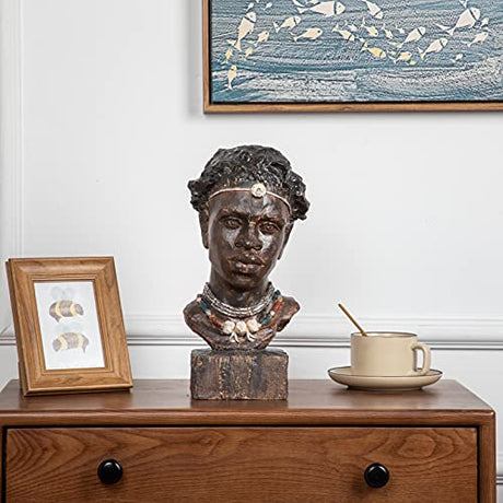 Leekung African Statues and Sculptures for Home Decor