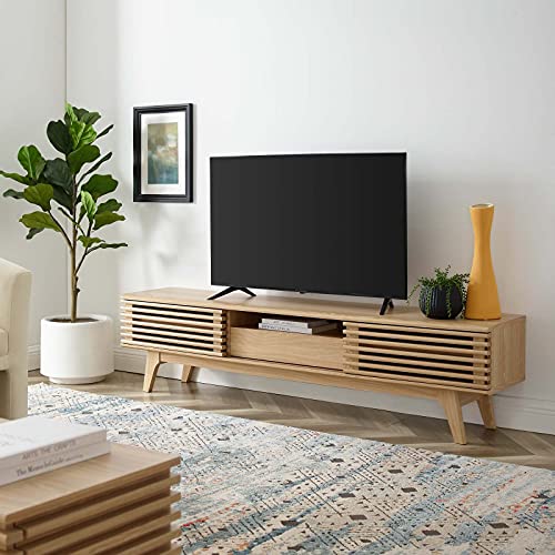 Render Mid-Century Modern Low Profile 70 Inch TV Stand