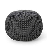 Nahunta Pouf, Gray