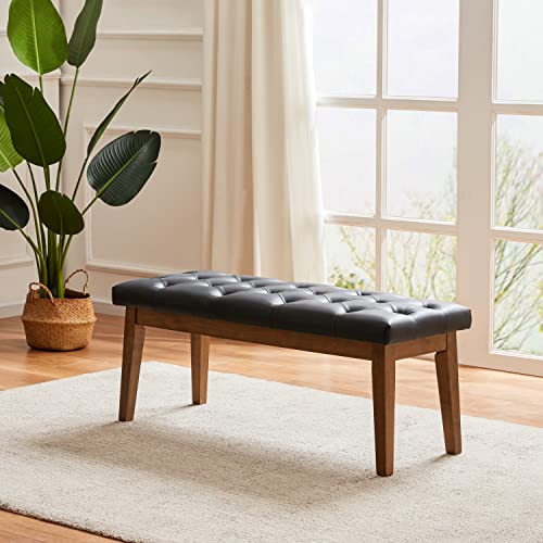 Entryway Bench, Dining Leather Bench ,Kitchen Leather Seat Dining, Bedroom end of Bench,