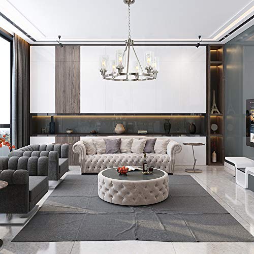 6 Lights Round Chandelier