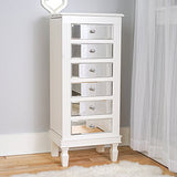 Ava Jewelry Armoire, White