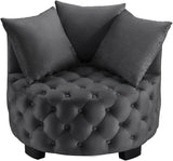 Contemporary Upholstered Tufted Leisure Chair Accent Chair