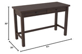 Camiburg Modern Home Office Writing Desk with Drawer