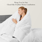 Down Comforter Queen Size, Fluffy Duvet Insert