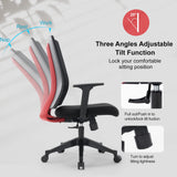 Office Chair Ergonomic Desk Chair Task Chair with Mesh Backrest