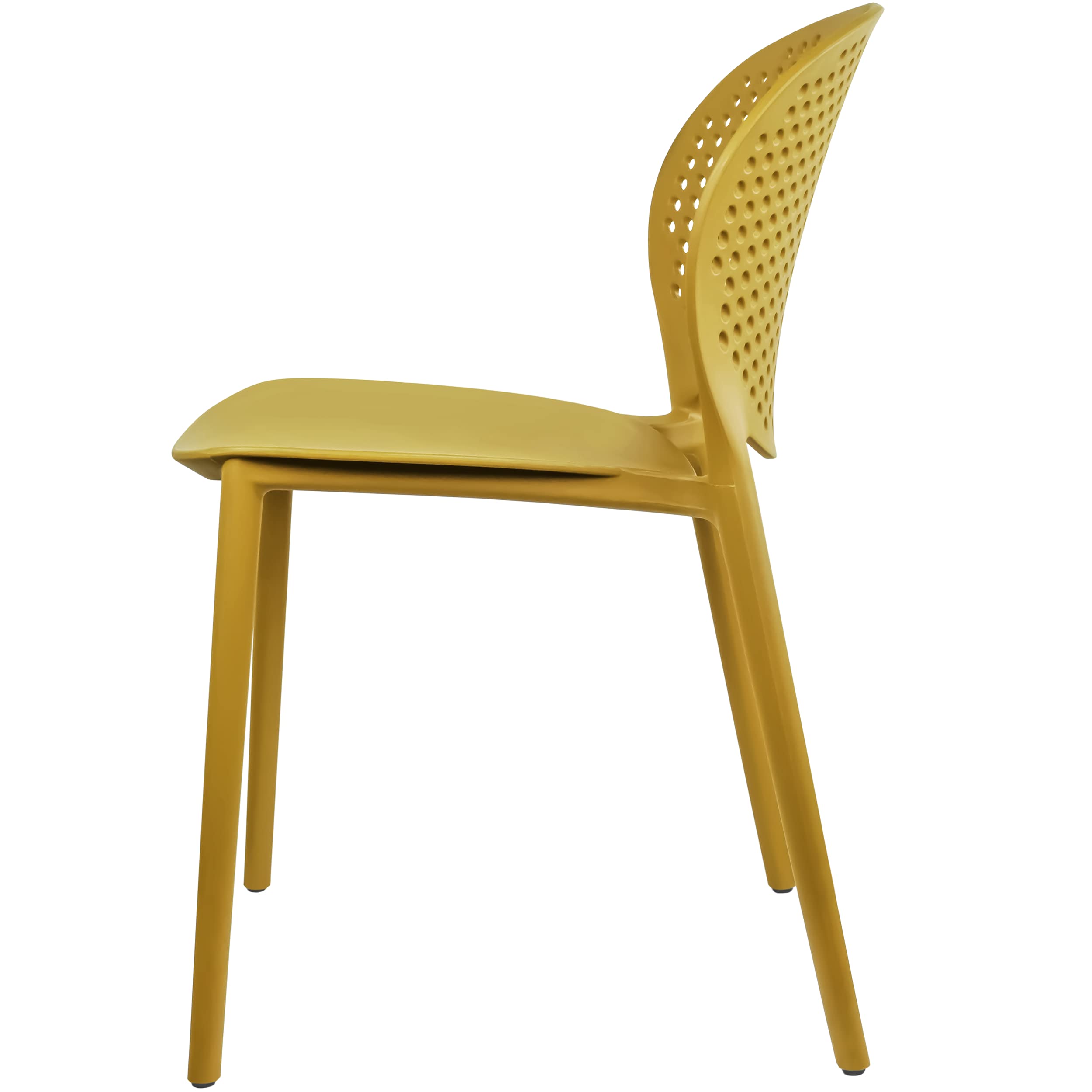 Set of 4 Modern Pool Patio Chairs