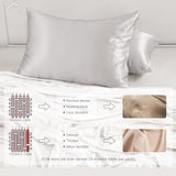 Silk Pillowcase for Hair and Skin with Hidden Zipper