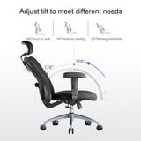 Office Chair for Big and Tall People Adjustable Headrest