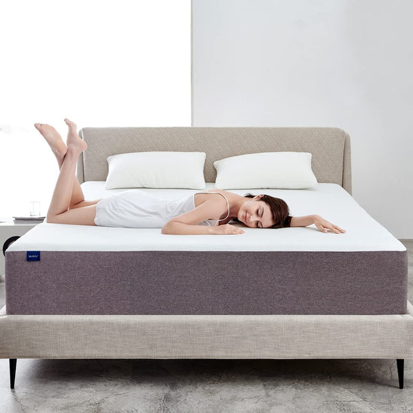 Queen Mattress 10 Inch Memory Foam Mattress in a Box, Fiberglass Free, Breathable Bed