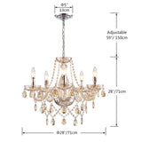 Modern K9 Crystal Chandelier, Pendant Ceiling